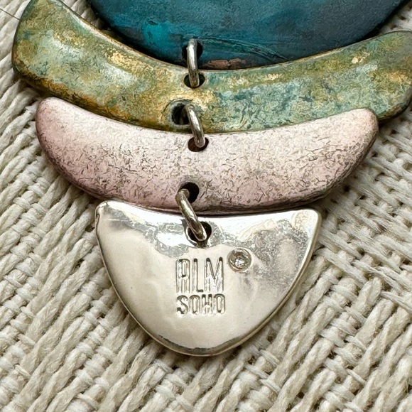 Robert Lee Morris Soho Patina Chandelier Fishtail Earrings - Picture 10 of 16